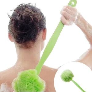 🌸NIP AVON Double Pouf Bath Brush